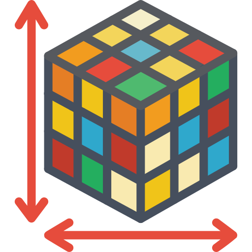 Rubik Basic Miscellany Flat icon
