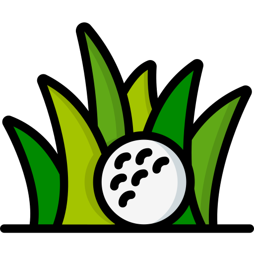 Мячик для гольфа Basic Miscellany Lineal Color иконка
