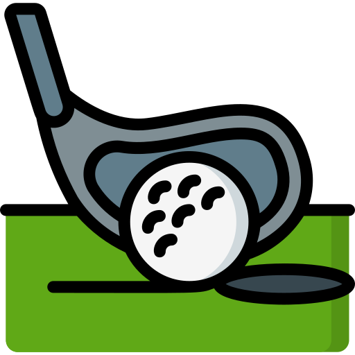 ゴルフ Basic Miscellany Lineal Color icon