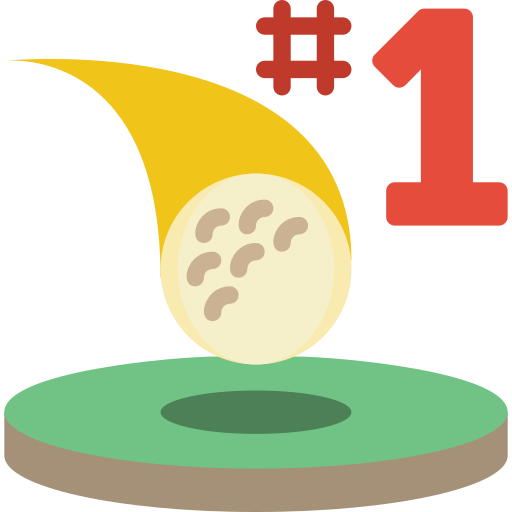 Hole in one Basic Miscellany Flat icon