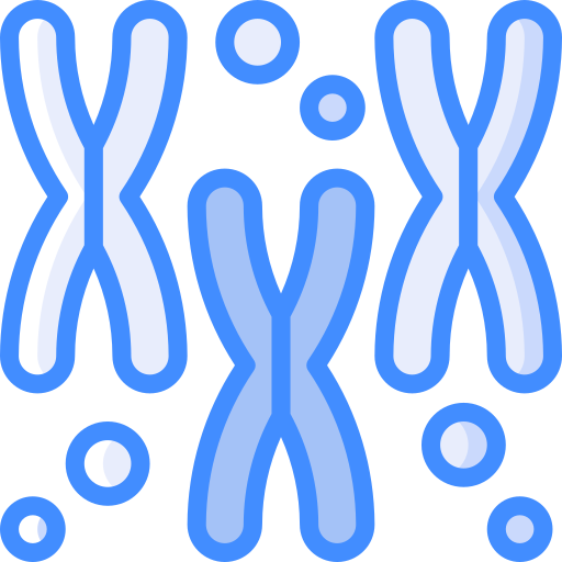 Cromossomos Basic Miscellany Blue Ícone