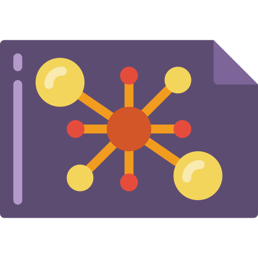 Molecule Basic Miscellany Flat icon