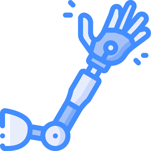 bras robotique Basic Miscellany Blue Icône