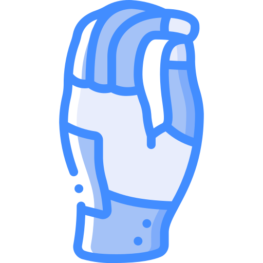 becker hand Basic Miscellany Blue icon