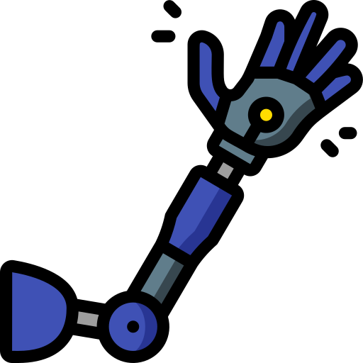 brazo robotico Basic Miscellany Lineal Color icono