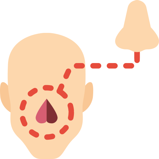 鼻 Basic Miscellany Flat icon