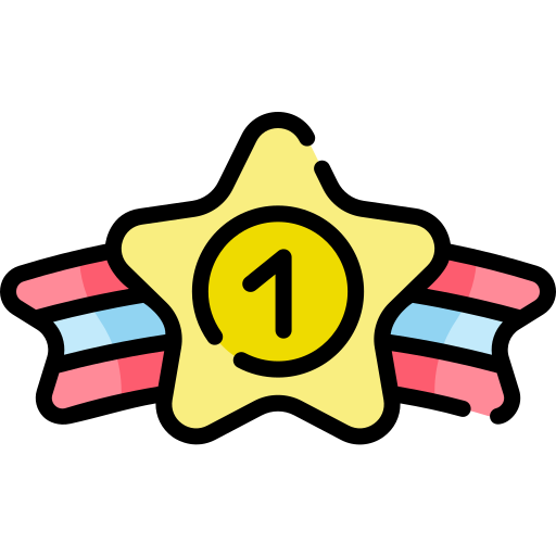 badge Kawaii Lineal color Icône