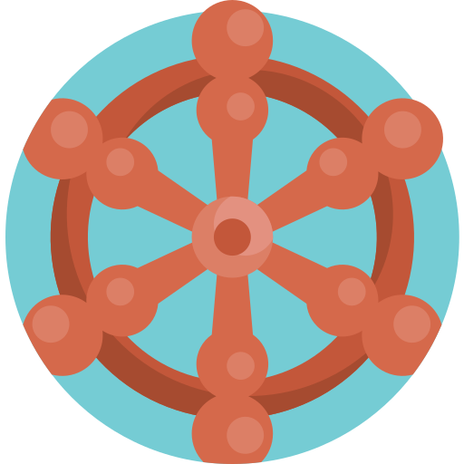 schiffsrad Detailed Flat Circular Flat icon