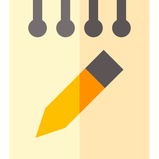 Note Basic Straight Flat icon