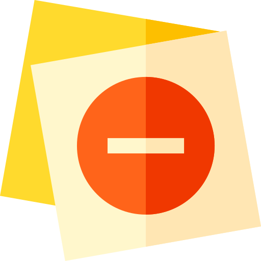 hinweis Basic Straight Flat icon