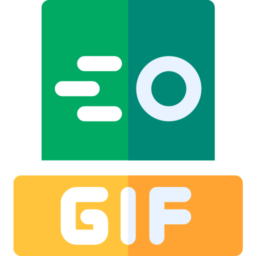 gif Basic Rounded Flat ikona