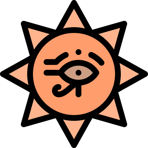 라의 눈 Detailed Rounded Lineal color icon
