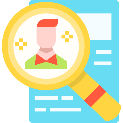 Job search Linector Flat icon