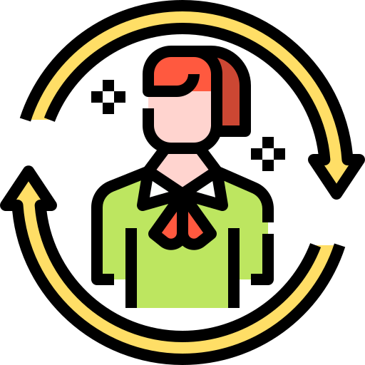 Employee Linector Lineal Color icon