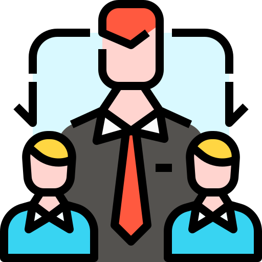 Work team Linector Lineal Color icon