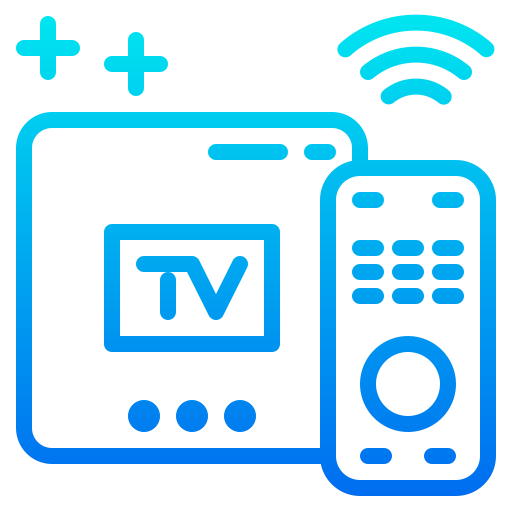 テレビボックス srip Gradient icon