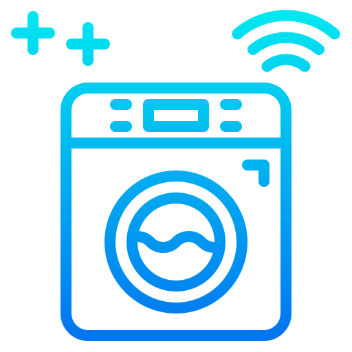 세탁기 srip Gradient icon