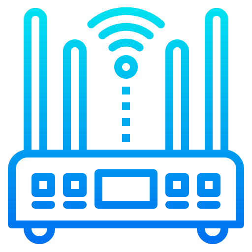 Wifi srip Gradient icono