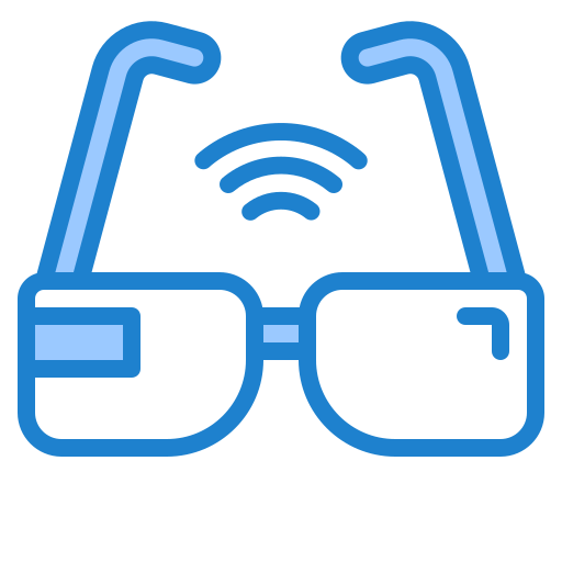 occhiali intelligenti srip Blue icona
