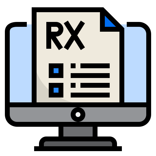 Rx srip Lineal Color icono