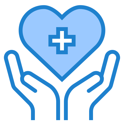 Charity srip Blue icon