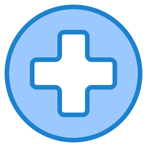 krankenhaus srip Blue icon