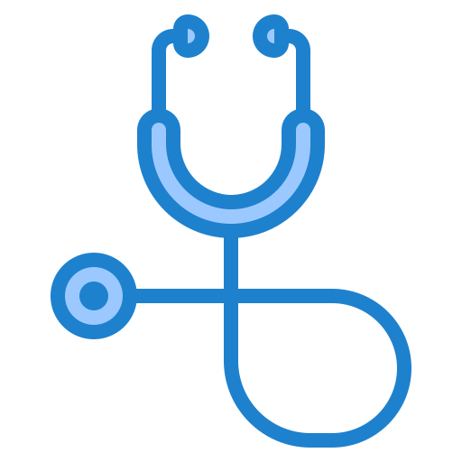 Estetoscopio srip Blue icono