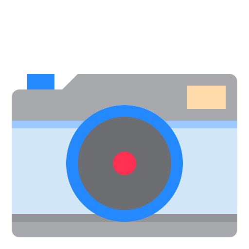 カメラ srip Flat icon