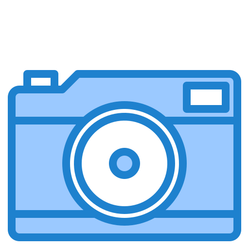kamera srip Blue icon