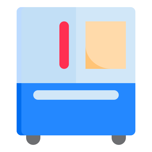 냉장고 srip Flat icon