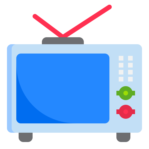 telewizja srip Flat ikona