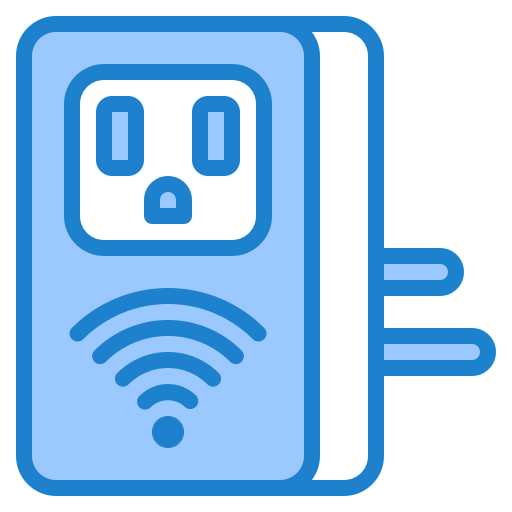 Wireless srip Blue icon