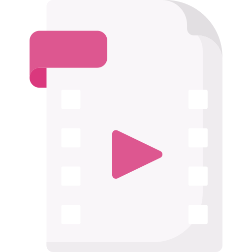 Archivo de vídeo Special Flat icono