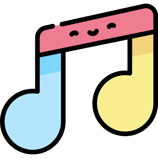 Music Kawaii Lineal color icon