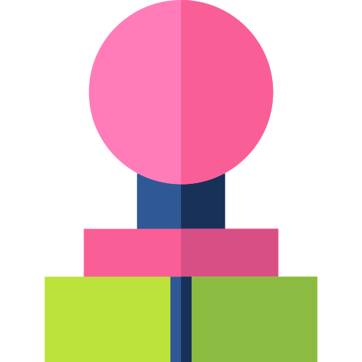 Joystick Basic Straight Flat icon