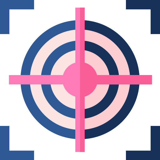 Target Basic Straight Flat icon