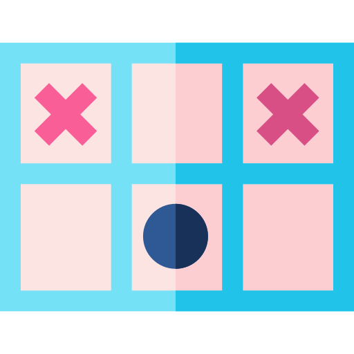 ○×ゲーム Basic Straight Flat icon
