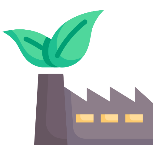 Зеленая фабрика Kosonicon Flat иконка