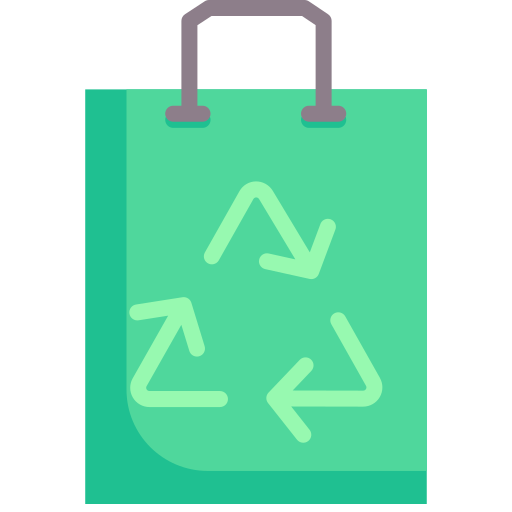 Recycle bag Kosonicon Flat icon