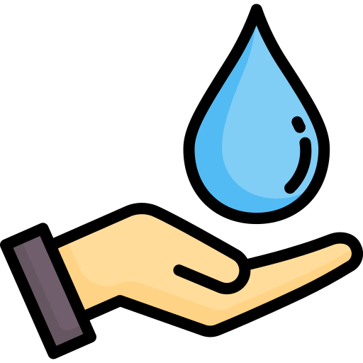 Économiser l'eau Kosonicon Lineal color Icône