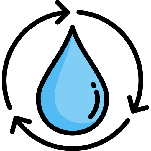 Water Kosonicon Lineal color icon