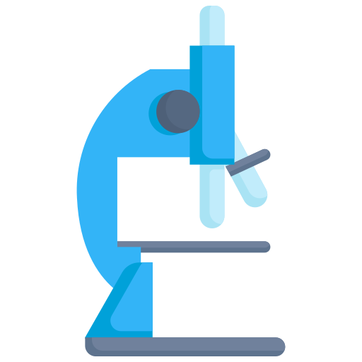 Microscope Kosonicon Flat icon