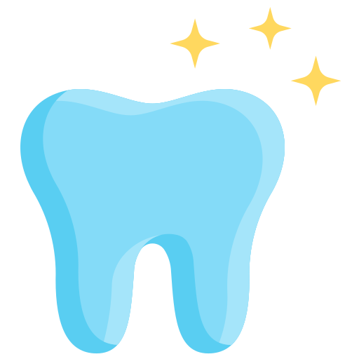 zdrowy ząb Kosonicon Flat ikona