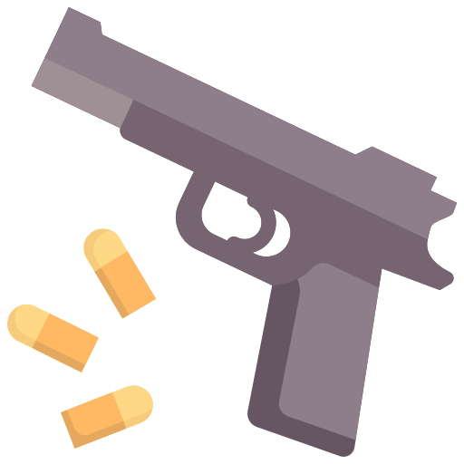 Gun Kosonicon Flat icon