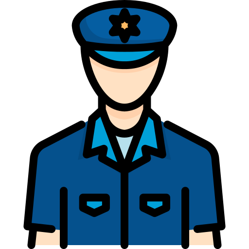 警察 Kosonicon Lineal color icon