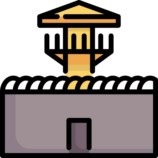 Prison Kosonicon Lineal color icon