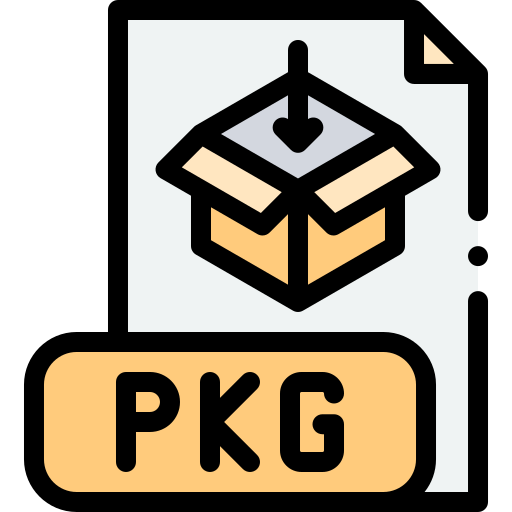 pkg Detailed Rounded Lineal color icon