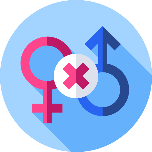 Genderless Flat Circular Flat icon