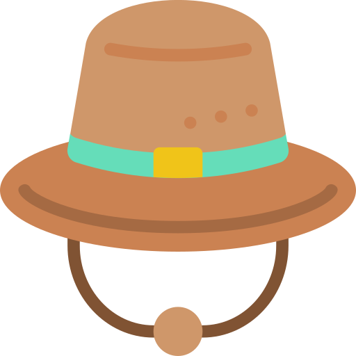 Sombrero Basic Miscellany Flat icono