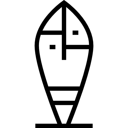 deska surfingowa Detailed Straight Lineal ikona